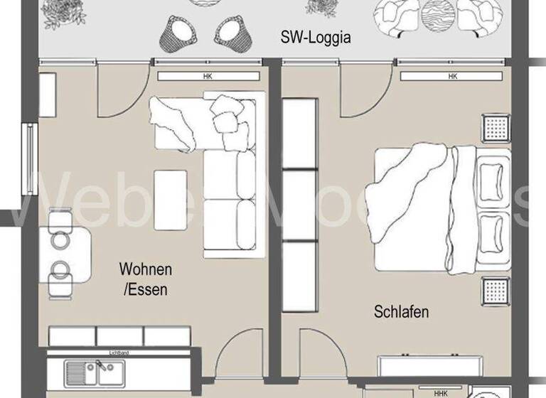 Wohnung zum Kauf 319.000 € 2 Zimmer 70 m² 2. Geschoss Königswinter 53639