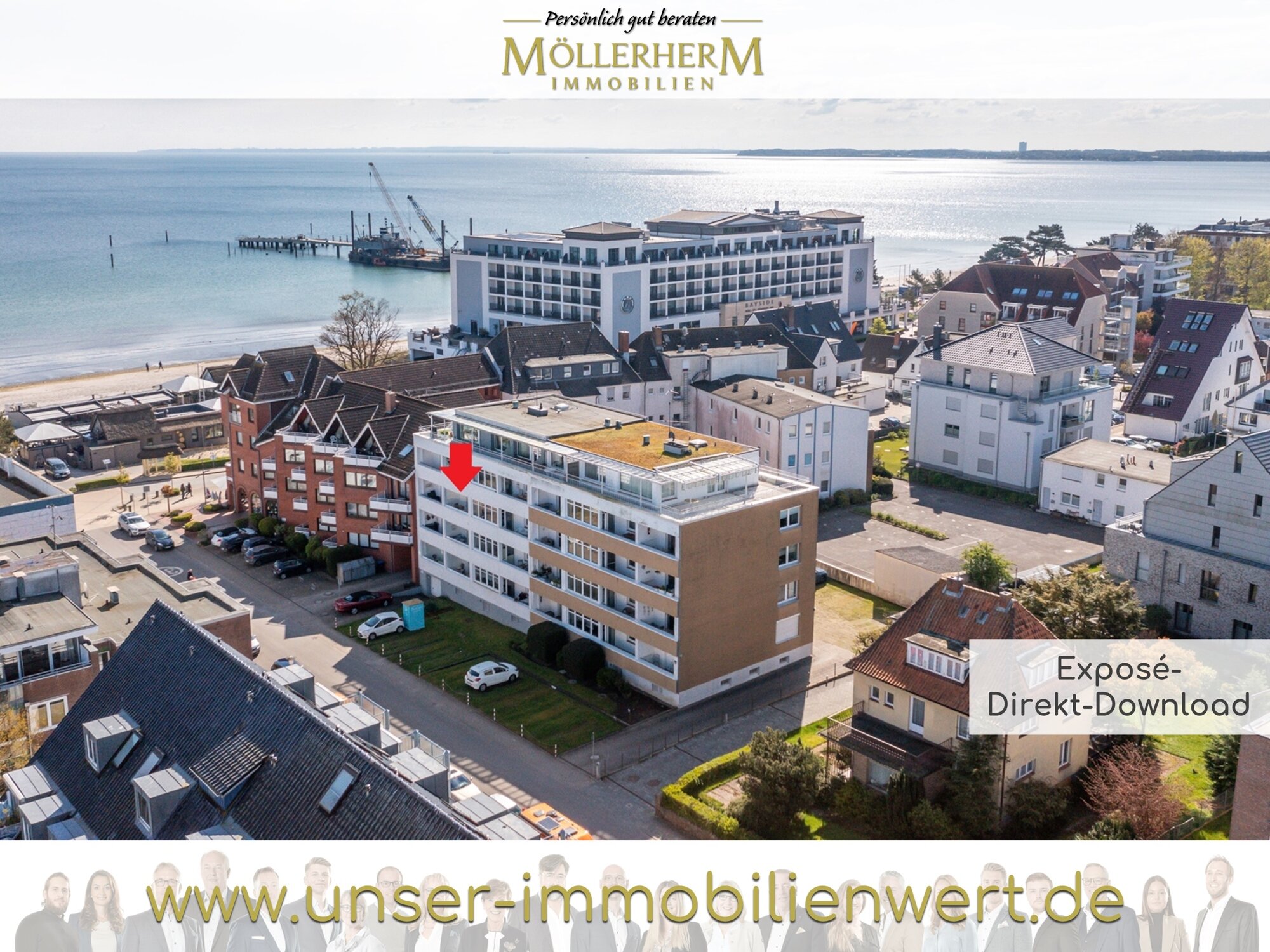 Wohnung zum Kauf 189.000 € 1 Zimmer 22,2 m²<br/>Wohnfläche Scharbeutz Scharbeutz 23683