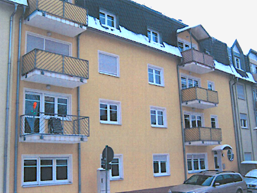 Terrassenwohnung zur Miete 215 € 1 Zimmer 33 m² EG Julius-Fucik-Straße 4 Stadtmitte Plauen 08523