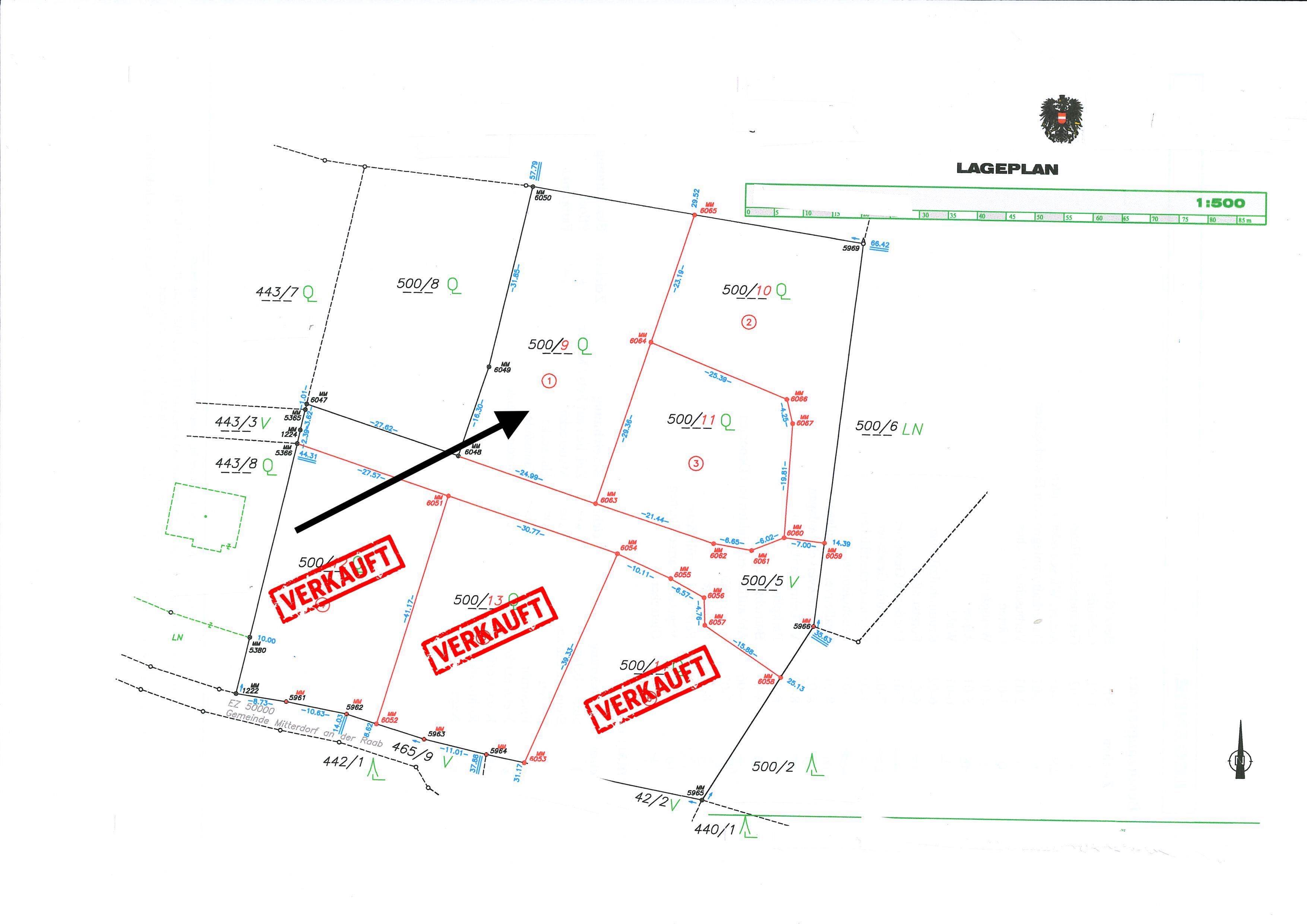 Grundstück zum Kauf 127.300 € 1.310 m²<br/>Grundstück Sankt Ruprecht an der Raab 8181