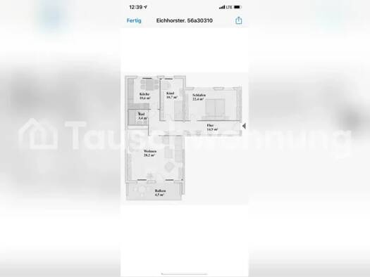 Wohnung zur Miete Tauschwohnung 517 € 3 Zimmer 91 m² 3. Geschoss Kaulsdorf Berlin 12689