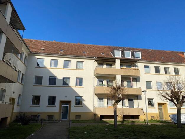 Wohnung zur Miete 662 € 3 Zimmer 64,4 m² 1. Geschoss frei ab 28.07.2025 Limbeker Str. 21 Bebelhof Braunschweig 38126