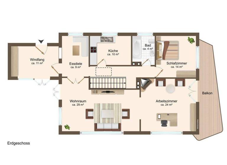 Villa zum Kauf 1.750.000 € 5 Zimmer 150,3 m² 1.002 m² Grundstück Baierbrunn 82065