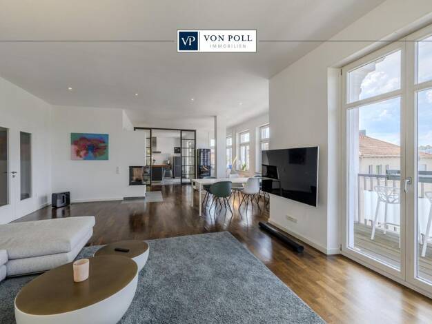 Wohnung zur Miete 3.500 € 3,5 Zimmer 154 m² Ost Stuttgart 70190