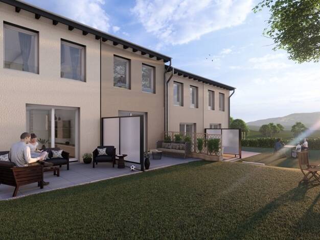 Reihenendhaus zum Kauf - Erstbezug provisionsfrei 419.900 € 5,5 Zimmer 137 m² 322 m² Grundstück Dellingerstraße - Aldingen Aldingen 78554