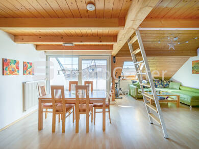 Wohnung zum Kauf 199.000 € 3 Zimmer 78,4 m² Dachgeschoss, 2. Geschoss Philippsburg Philippsburg 76661