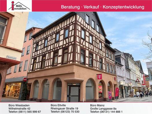 Gewerbeobjekt zum Kauf als Kapitalanlage geeignet 698.000 € 14,5 Zimmer 445 m² 171 m² Grundstück Bingen Bingen am Rhein 55411