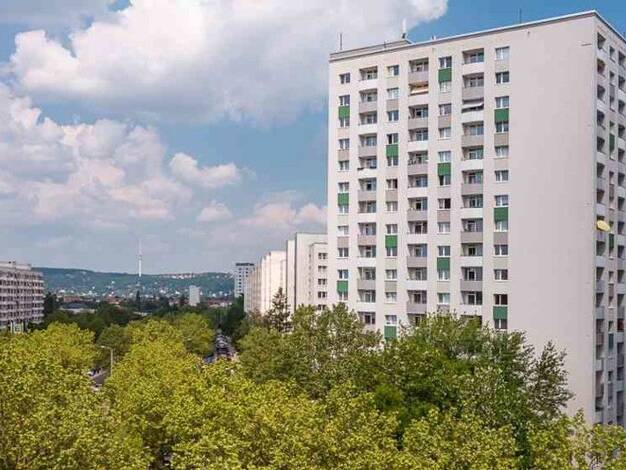 Wohnung zur Miete nur mit Wohnberechtigungsschein 626 € 3 Zimmer 78,5 m² 10. Geschoss frei ab 01.11.2026 Prohliser Allee 31 Prohlis-Süd Dresden 01239