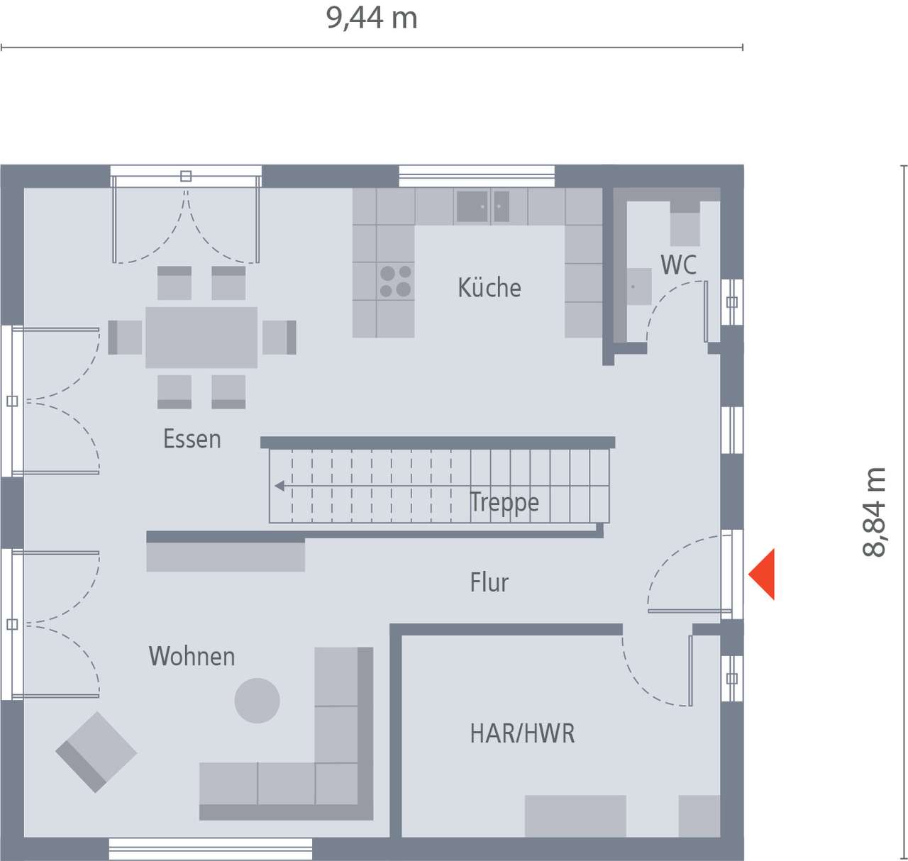 Haus zum Kauf provisionsfrei 453.900 € 5 Zimmer 135 m²<br/>Wohnfläche 500 m²<br/>Grundstück Quierschied Quierschied 66287