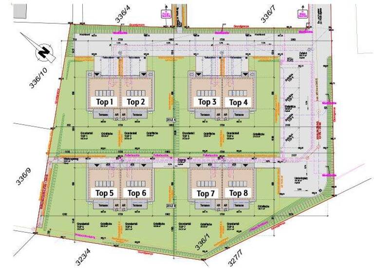 Reihenmittelhaus zur Miete 1.212 € 109,3 m² Friedhofgasse 9H Heidenreichstein 3860