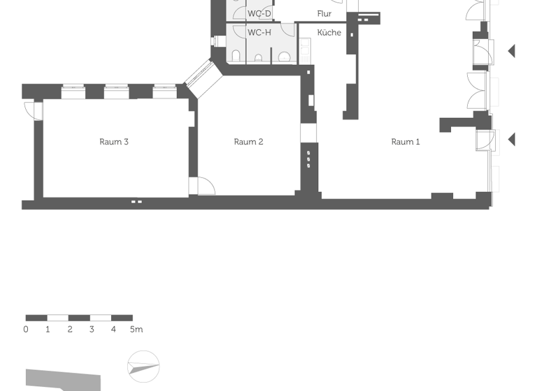 Bürogebäude zur Miete provisionsfrei 4.016 € 174,6 m²<br/>Bürofläche Hohenstaufenstr. 69 Schöneberg Berlin 10781