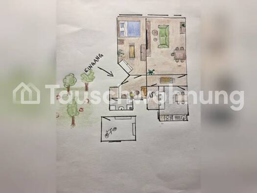 Wohnung zur Miete Tauschwohnung 864 € 2 Zimmer 69,7 m² Altona-Altstadt Hamburg 20359