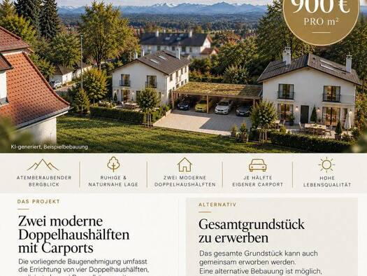 Grundstück zum Kauf provisionsfrei 549.000 € 610 m² Grundstück Irschenhauser Straße 87 Icking Icking 82057