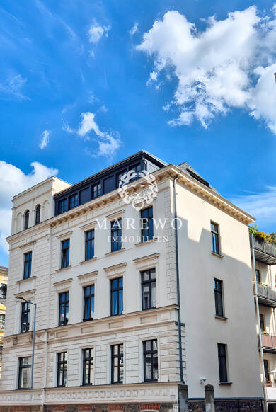 Wohnung zum Kauf 238.000 € 2 Zimmer 66 m² Dachgeschoss, 4. Geschoss Hinrichsenstraße 9 Zentrum-Nordwest Leipzig 04105