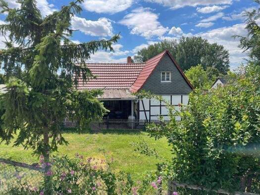 Einfamilienhaus zum Kauf 48.000 € 3,5 Zimmer 107 m² 1.195 m² Grundstück Anger 1 Polleben Eisleben 06295