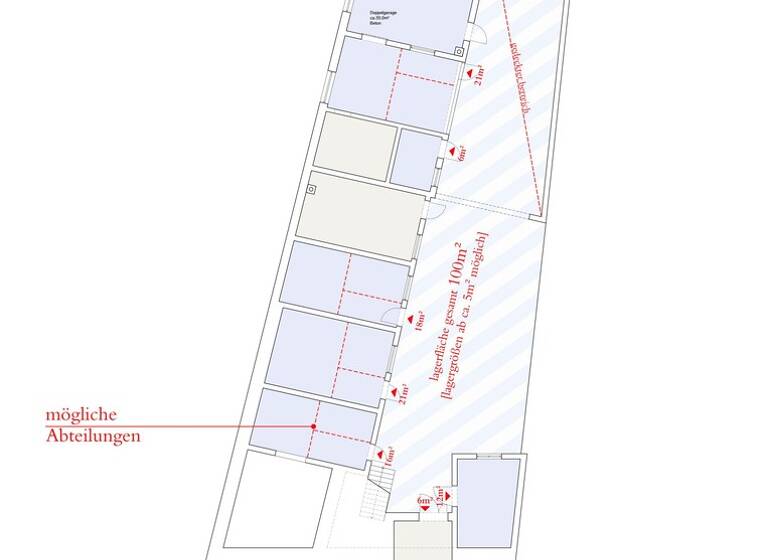 Lagerhalle zur Miete provisionsfrei 100 m² Lagerfläche Hauptplatz 20 Großweikersdorf 3701
