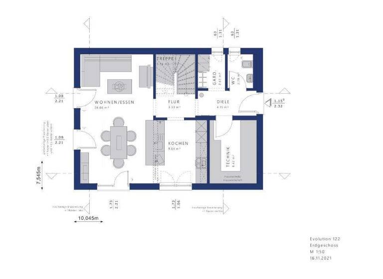Einfamilienhaus zum Kauf 393.605 € 4 Zimmer 122 m² 800 m² Grundstück Dorna Gera 07554