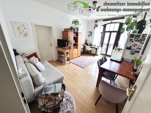 Wohnung zum Kauf 69.500 € 2 Zimmer 50,9 m² 2. Geschoss Theodor-Lessing-Straße 22 Kaßberg Chemnitz / Kaßberg 09112