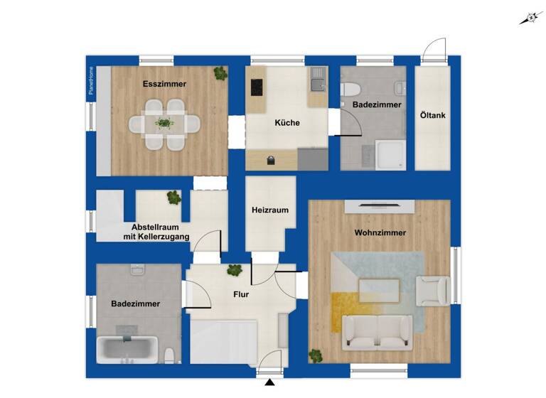 Einfamilienhaus zum Kauf 130.000 € 7 Zimmer 135 m² 993 m² Grundstück Gnandstein Frohburg 04654