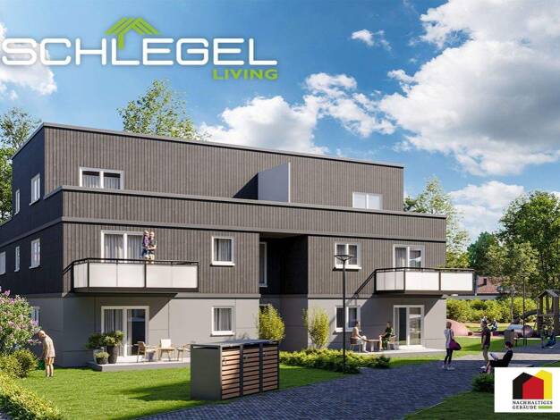 Wohnung zum Kauf - Neubau provisionsfrei 563.100 € 3 Zimmer 106,2 m² 2. Geschoss frei ab 01.12.2027 Obermühlenweg 1-11 Murrhardt 71540