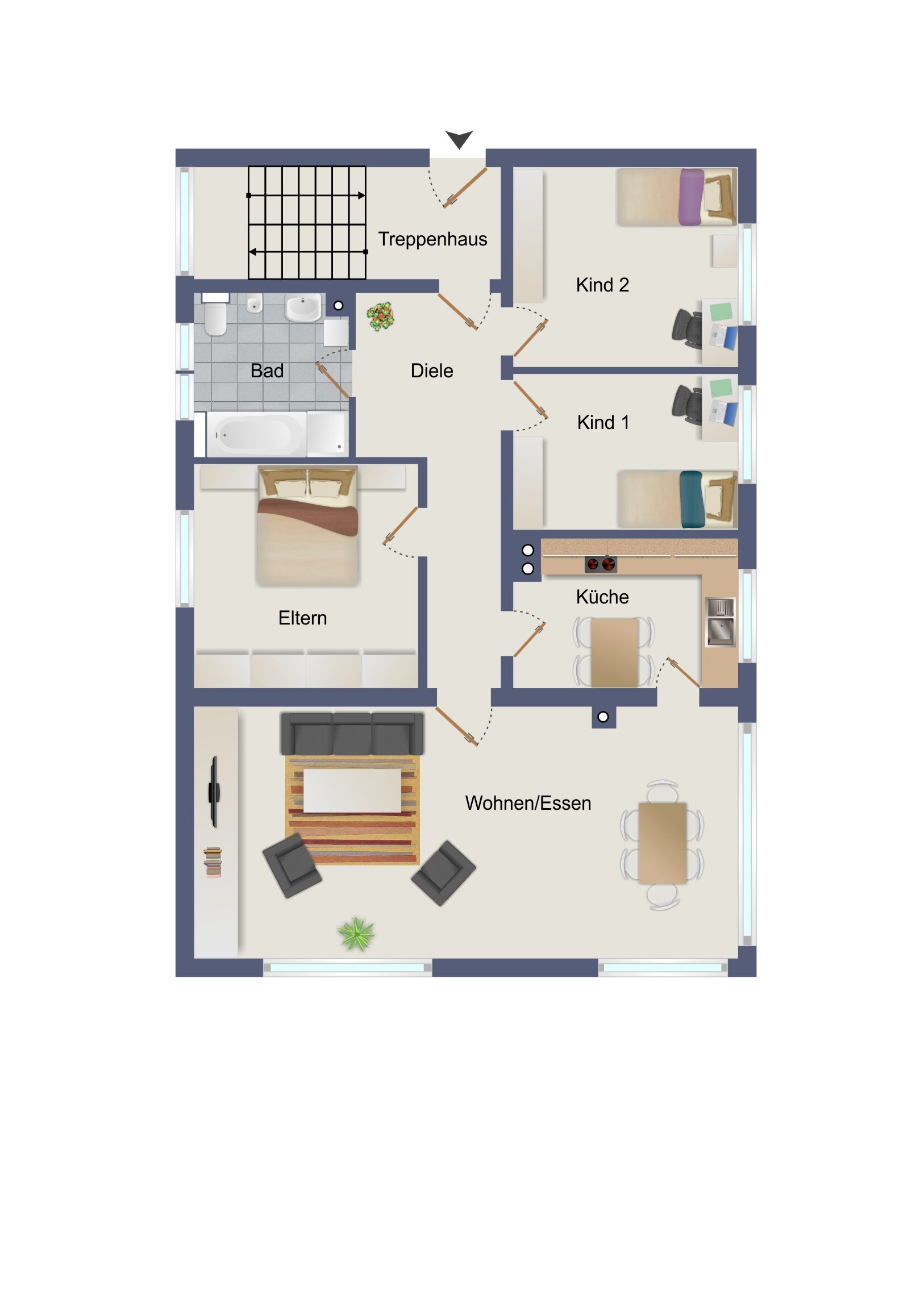 Haus zum Kauf 469.000 € 7 Zimmer 223 m²<br/>Wohnfläche 1.346 m²<br/>Grundstück ab sofort<br/>Verfügbarkeit Bettingen Wertheim 97877