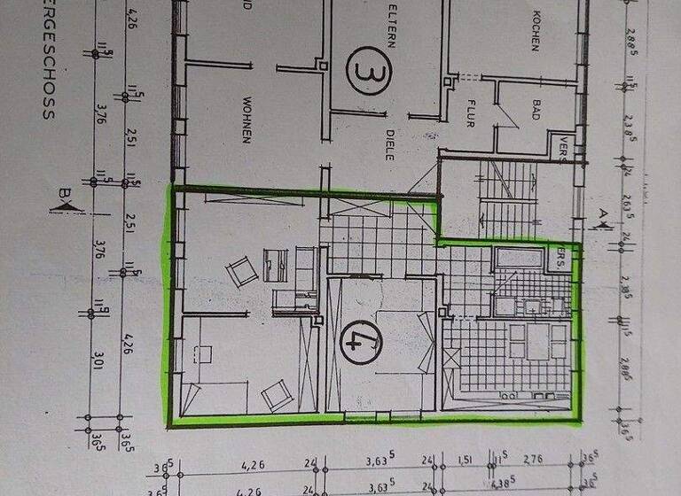 Wohnung zum Kauf provisionsfrei 189.000 € 2,5 Zimmer 75 m² 1. Geschoss Neustadtring 55 Braunschweig 38114