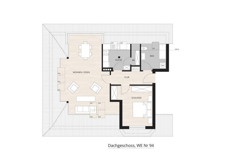 Wohnung zum Kauf 375.000 € 2 Zimmer 70 m² 3. Geschoss Steglitz Berlin 12163