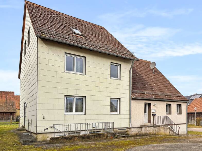Mehrfamilienhaus zum Kauf 199.000 € 10 Zimmer 235 m² 1.699 m² Grundstück Wildenholz Schnelldorf 91625