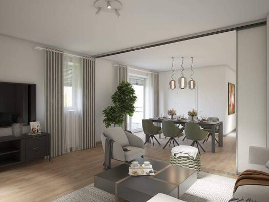 Wohnung zum Kauf - Erstbezug provisionsfrei 595.900 € 3 Zimmer 110,4 m² 2. Geschoss Südstadt Fürth 90762