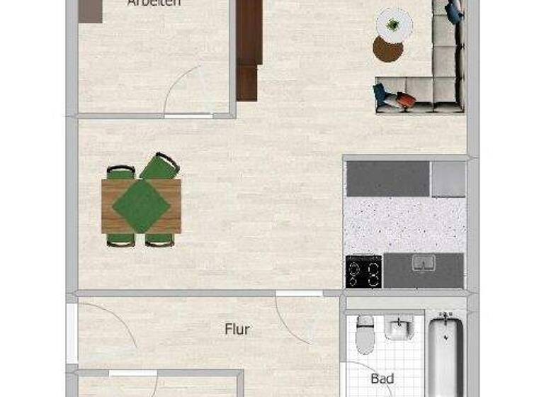 Wohnung zum Kauf 50.000 € 4 Zimmer 68,9 m² 3. Geschoss Crimmitschau 08451