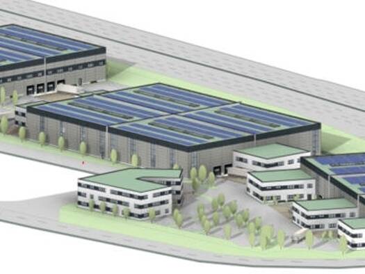 Halle/Industriefläche zur Miete - Erstbezug 4.860 m² Lagerfläche Bad Vöslau 2540