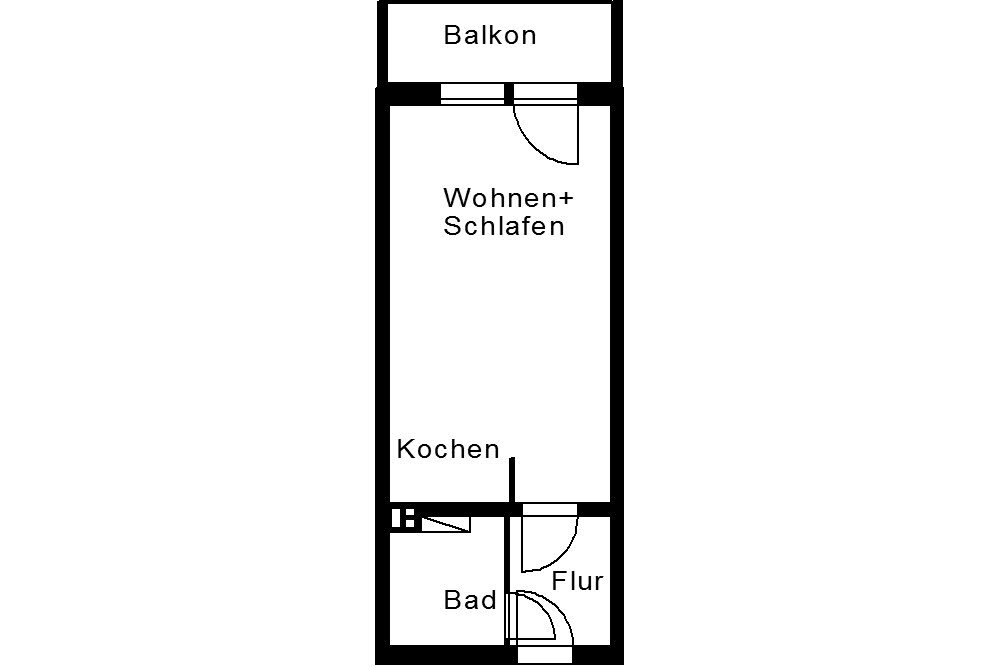 Wohnung zur Miete 194 € 1 Zimmer 29,7 m²<br/>Wohnfläche 1.<br/>Geschoss Isidor-Goldberg-Straße 17 Ostvorstadt Plauen 08527