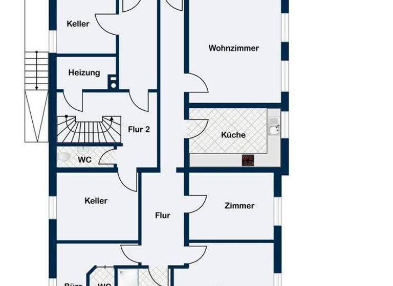 Mehrfamilienhaus zum Kauf 497.000 € 10 Zimmer 249,3 m² 919 m² Grundstück Wächtersbach 63607