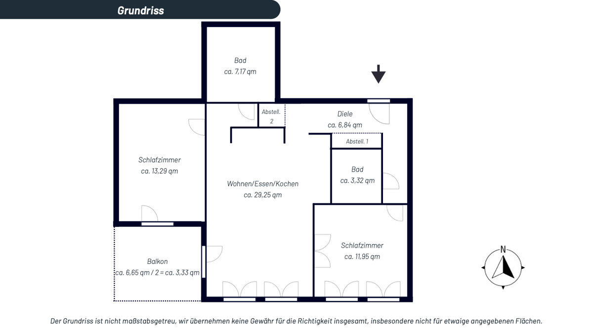 Wohnung zum Kauf 835.000 € 3 Zimmer 76 m²<br/>Wohnfläche 2.<br/>Geschoss Am Luitpoldpark München 80797