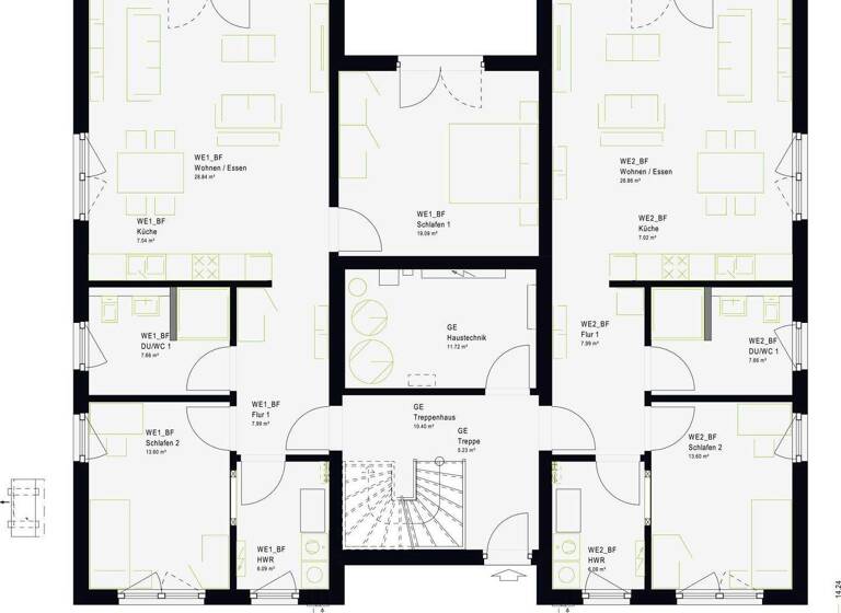 Mehrfamilienhaus zum Kauf als Kapitalanlage geeignet 1.132.309 € 376,8 m² 608 m² Grundstück Mötzingen 71159