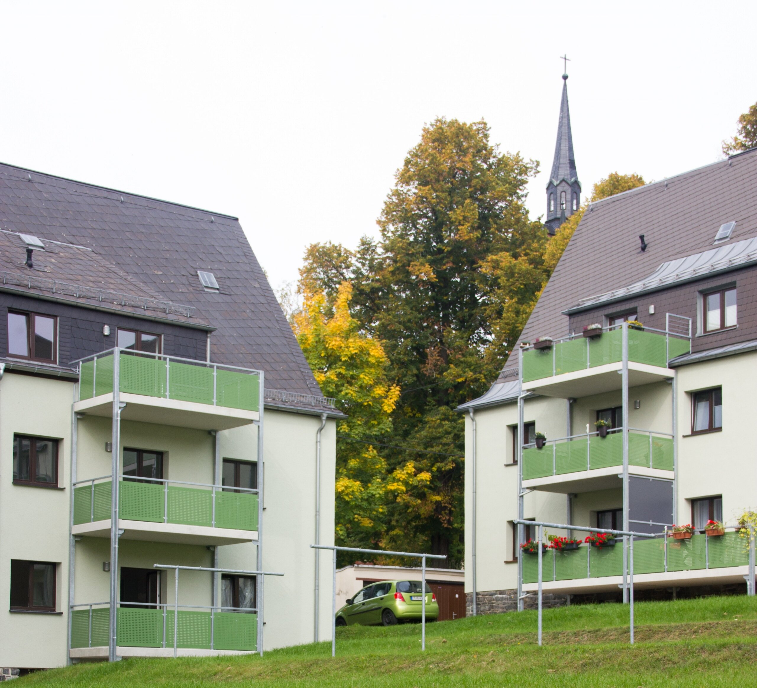 Wohnung zur Miete 441 € 2 Zimmer 63 m²<br/>Wohnfläche EG<br/>Geschoss ab sofort<br/>Verfügbarkeit Jägerhof 4 Wilkau-Haßlau Wilkau-Haßlau 08112