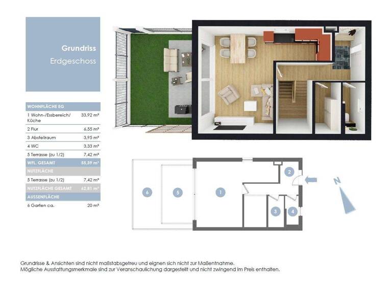 Reihenendhaus zum Kauf 1.160.000 € 5 Zimmer 136,6 m² 110 m² Grundstück Hochbrück Garching bei München 85748