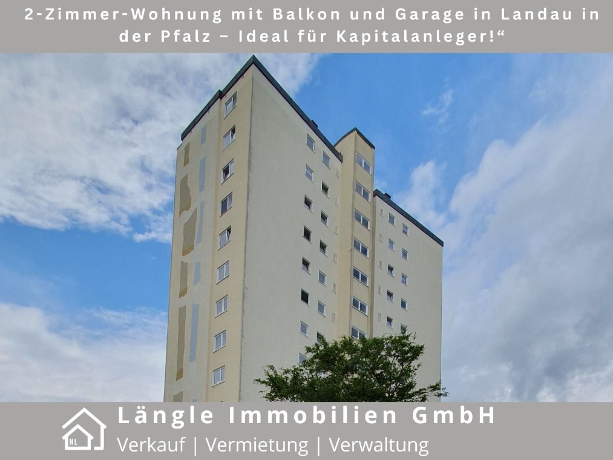 Wohnung zum Kauf 152.000 € 2 Zimmer 54,7 m²<br/>Wohnfläche 10.<br/>Geschoss Landau Landau in der Pfalz 76829