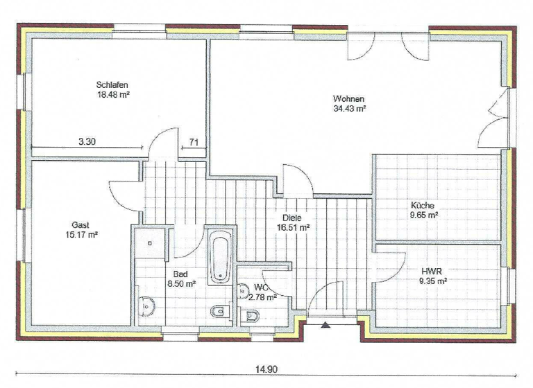 Einfamilienhaus zum Kauf 399.000 € 4 Zimmer 115 m² 637 m² Grundstück Ziethen 23911