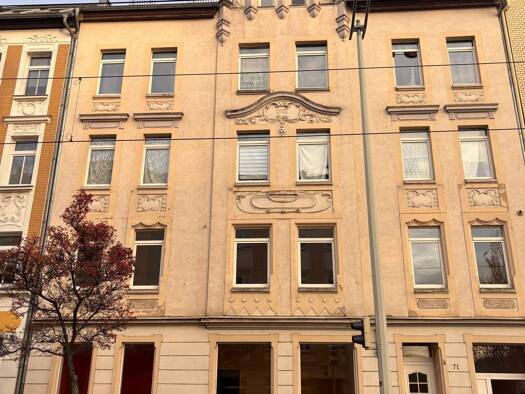 Wohnung zur Miete 600 € 5 Zimmer 108 m² 4 Geschosse frei ab sofort Reichsstraße 71 Innenstadt Gera 07545