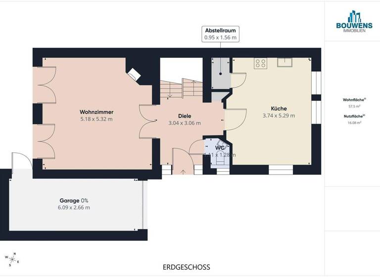Doppelhaushälfte zum Kauf 310.000 € 4 Zimmer 145 m² 372 m² Grundstück Havert Selfkant / Havert 52538