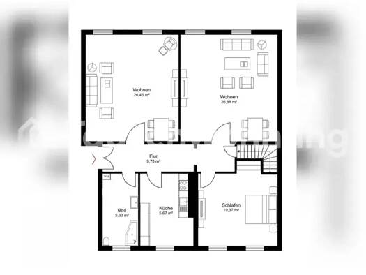 Wohnung zur Miete Tauschwohnung 1.300 € 4 Zimmer 130 m² Potsdam West Potsdam 14471