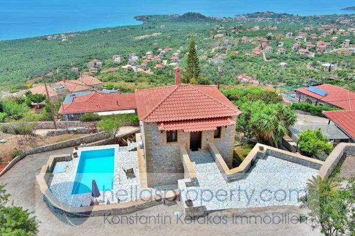 Villa zum Kauf 400.000 € 3 Zimmer 95,5 m²<br/>Wohnfläche 1.900 m²<br/>Grundstück Neochori - Lefktra - Kardamyli 24022