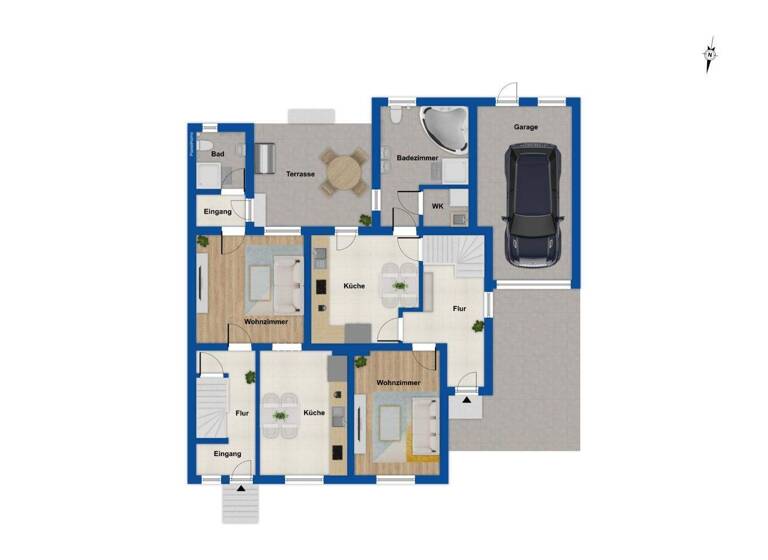 Mehrfamilienhaus zum Kauf 650.000 € 6 Zimmer 147 m² 371 m² Grundstück Lintfort Kamp-Lintfort 47475
