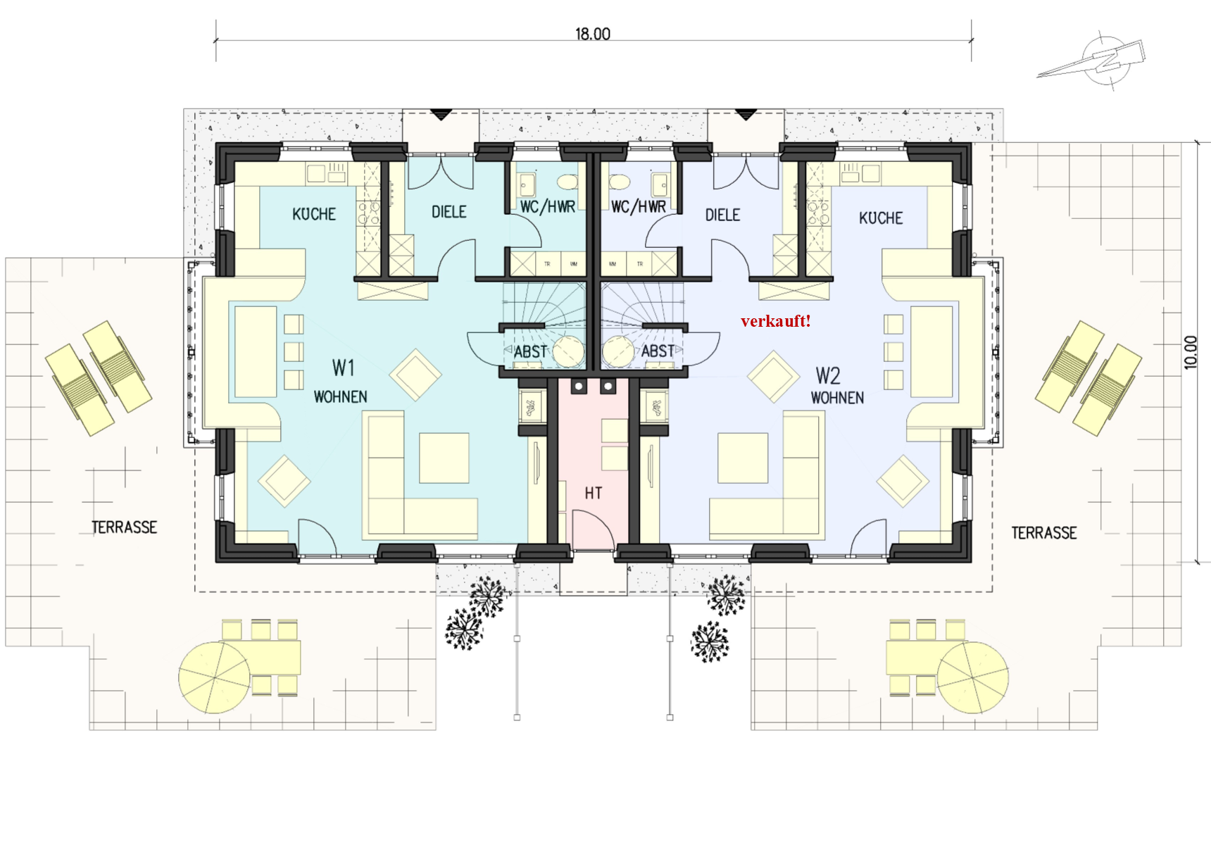 Doppelhaushälfte zum Kauf provisionsfrei 1.200.000 € 4 Zimmer 174 m²<br/>Wohnfläche 989 m²<br/>Grundstück Taarepswoi 29 b Borgsum 25938