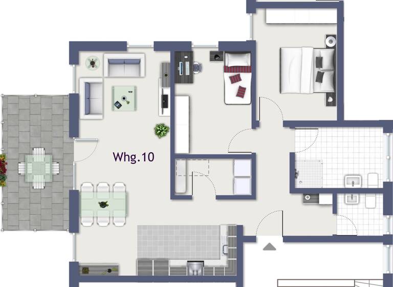 Wohnung zum Kauf 415.500 € 3 Zimmer 87,3 m²<br/>Wohnfläche Dachgeschoss, 2.<br/>Geschoss Raiffeisengasse 5 Trailsdorf Hallerndorf 91352