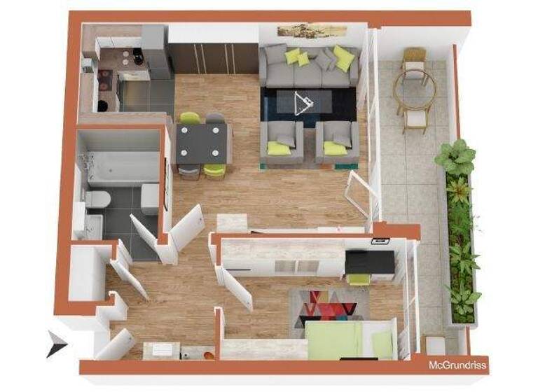 Wohnung zur Miete nur mit Wohnberechtigungsschein 699 € 2 Zimmer 63 m² frei ab sofort Pöttcherstr. 12 Innenstadt Minden 32423