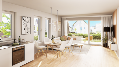 Terrassenwohnung zum Kauf - Neubau provisionsfrei als Kapitalanlage geeignet 539.000 € 3 Zimmer 74,4 m² teilbar ab 74,4 m² Breite Straße 15 Nufringen 71154