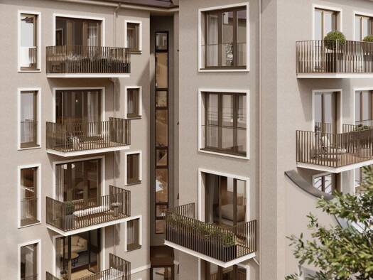 Wohnung zum Kauf - Neubau provisionsfrei 1.790.000 € 2 Zimmer 82,3 m² 3. Geschoss Bismarckstraße 26 München 80803