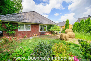 Bungalow zum Kauf 489.000 € 4 Zimmer 110 m² 675 m² Grundstück frei ab sofort Steinbeck Buchholz in der Nordheide 21244